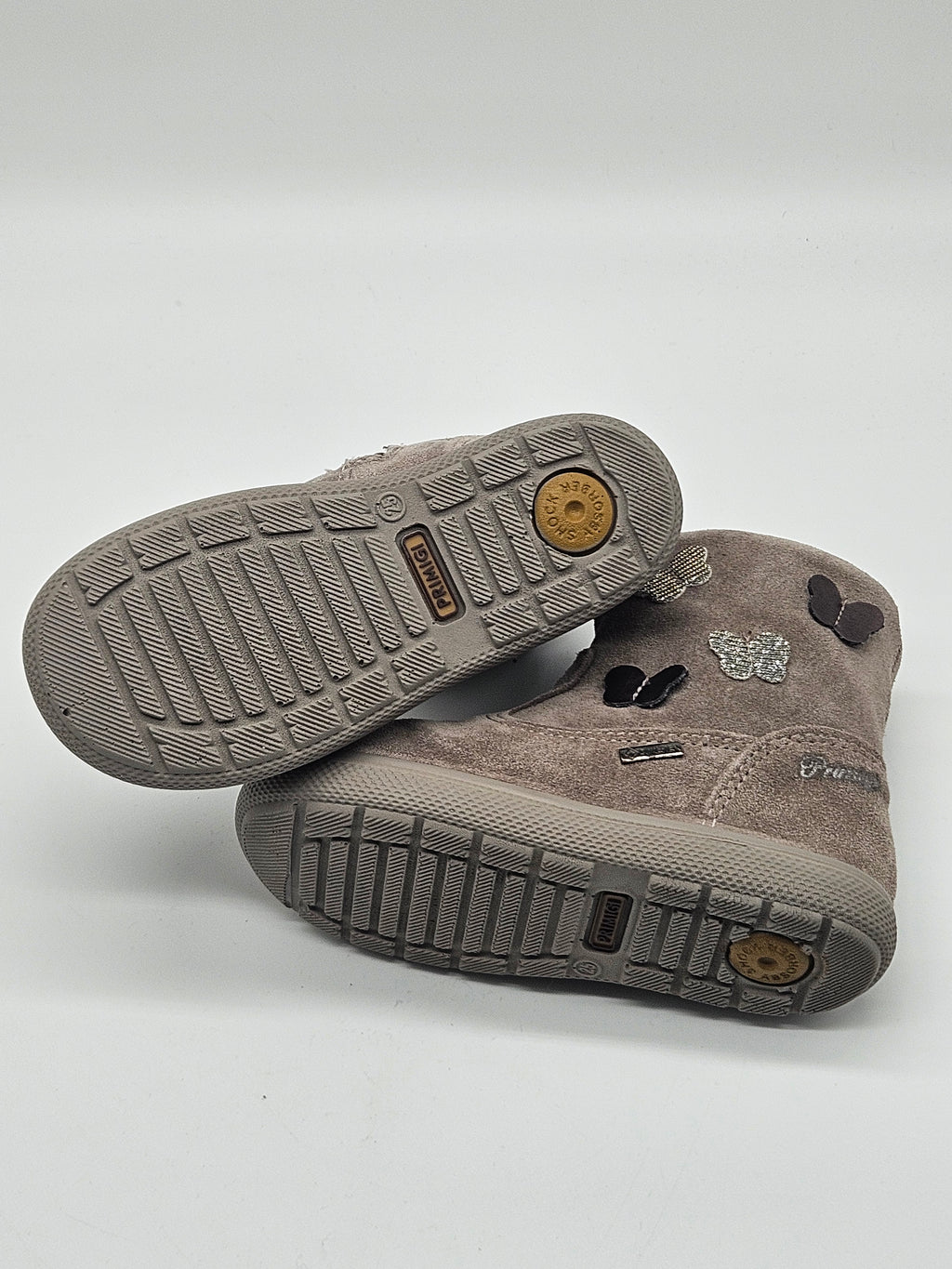 Primigi Tex Winterstiefel für Kinder, braun mit Schnürung und warmem Innenfutter, für kaltes Wetter geeignet