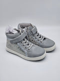 Lamino Sneaker High, modischer hoher Sneaker aus Leder mit weißen Schnürsenkeln und sportlichem Design.