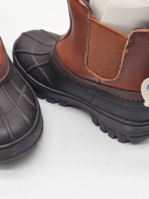 Winterstiefel Bisgaard Blake aus Leder mit warmem Innenfutter und rutschfester Sohle, ideal für kalte Wintertage.