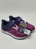 Bunte Trollkids Alesund Sneaker mit Klettverschluss und Mesh-Details für Kinder, auf weißem Hintergrund.