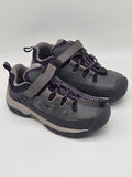 Keen Targhee Wanderschuhe in braun mit robusten Sohlen und schnürung, ideal für Outdoor- und Trekking-Aktivitäten.