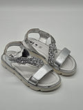 PMG Sandalen silber Kinder Vorderansicht – Wichtel Outlet