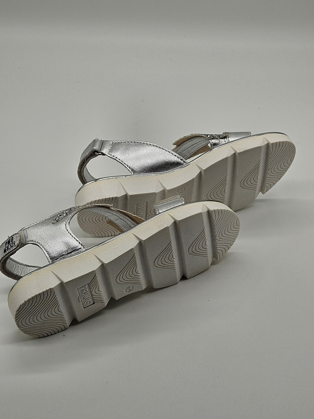 PMG Sandalen silber Kinder Detailansicht – Wichtel Outlet