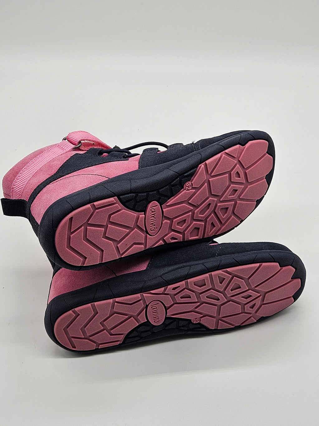 Lamino Barfuß-Boots rosa Kinder Detailansicht – Wichtel Outlet