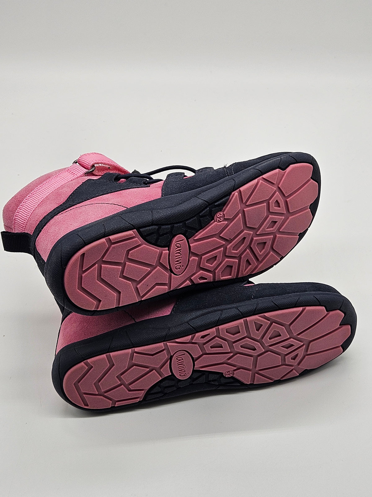 Lamino Barfuß-Boots rosa Kinder Detailansicht – Wichtel Outlet