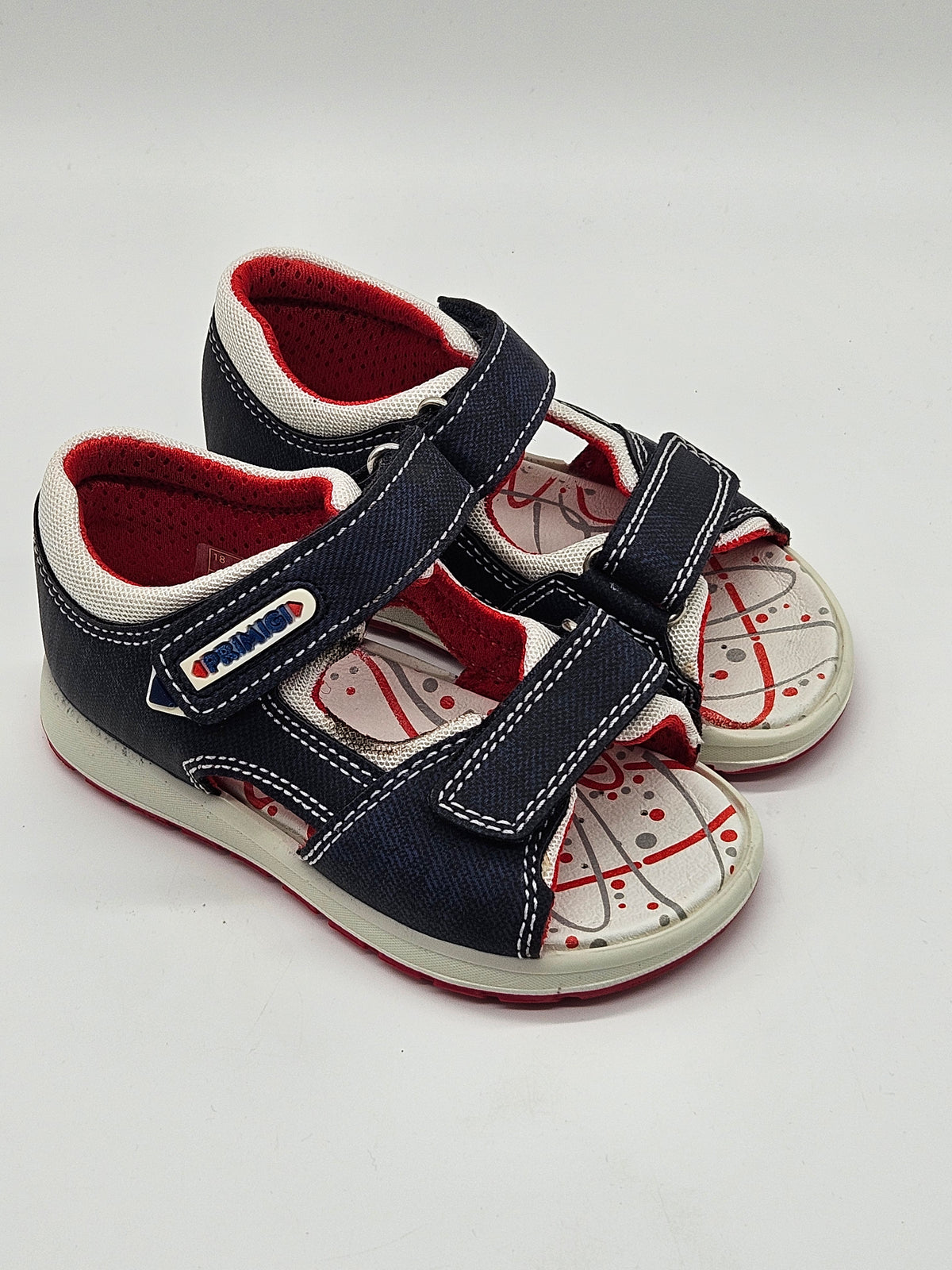 Primigi Sandalen dunkelblau Kinder Vorderansicht – Wichtel Outlet