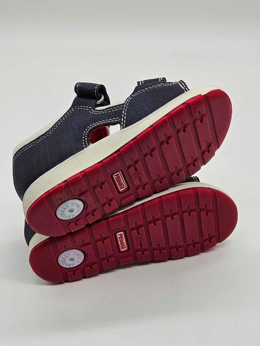 Primigi Sandalen dunkelblau Kinder Detailansicht – Wichtel Outlet