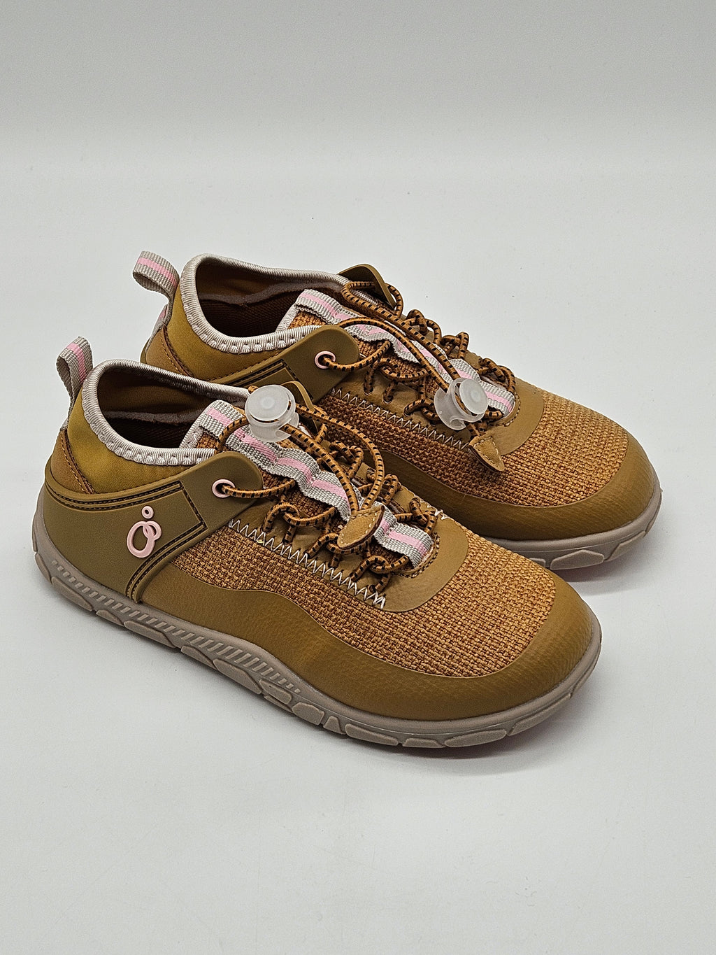 Lamino Barfußschuhe beige Kinder Vorderansicht – Wichtel Outlet