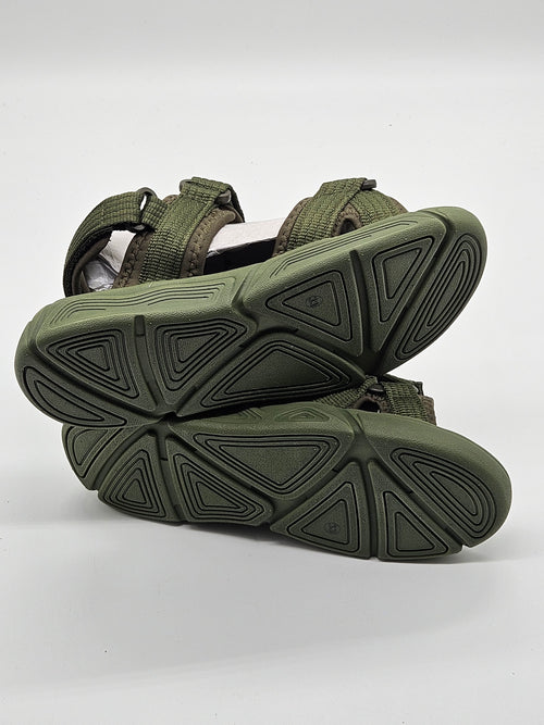 Bisgaard Sandalen Paul khaki Detailansicht – Wichtel Outlet