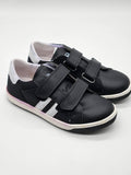 Naturino Leder-Sneaker Rery schwarz Vorderansicht – Wichtel Outlet