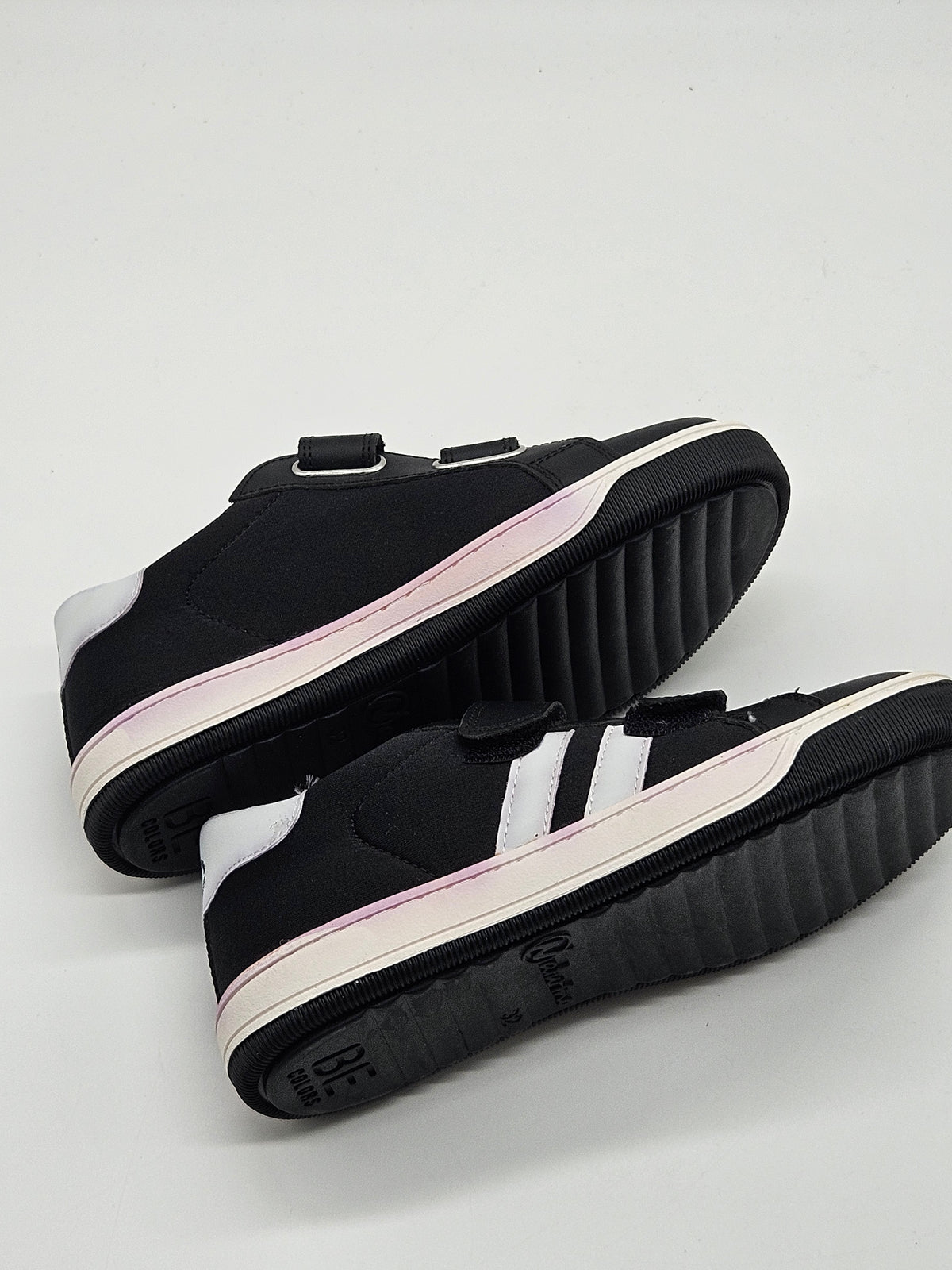 Naturino Leder-Sneaker Rery schwarz Detailansicht – Wichtel Outlet