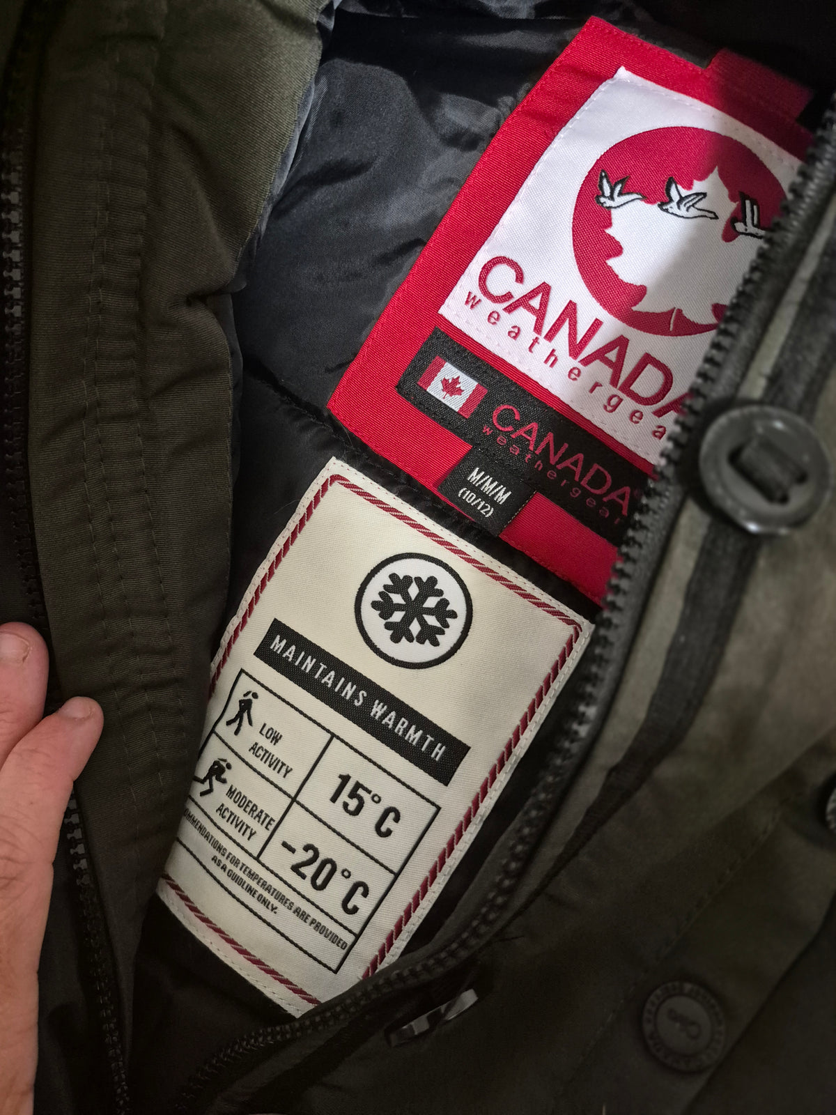 Canada Weather Gear Jungen Parka Rückansicht – Wichtel Outlet