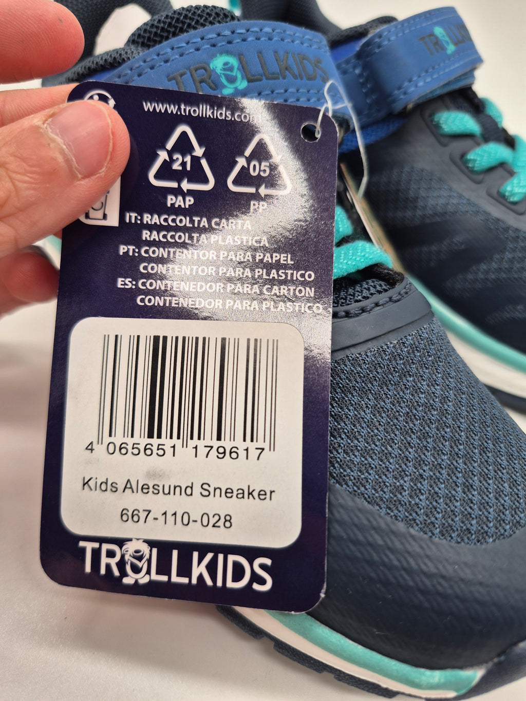 Trollkids Alesund Sneaker Gr.28 Seitenansicht – Wichtel Outlet