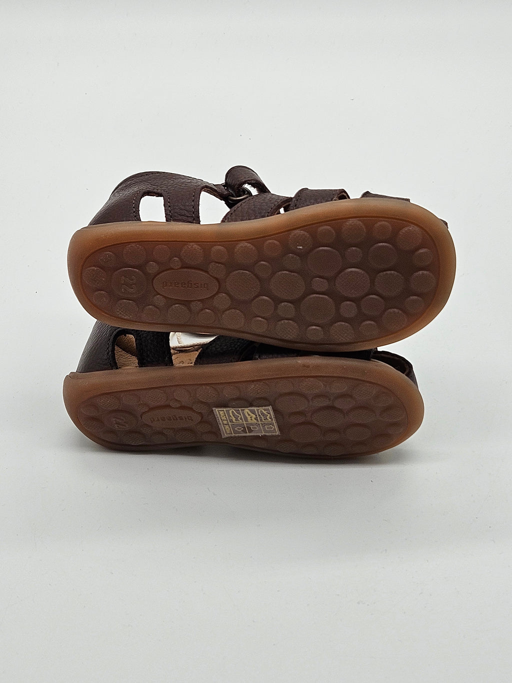 Bisgaard Sandalen Leder braun Jungen Gr.22 Detailansicht – Wichtel Outlet