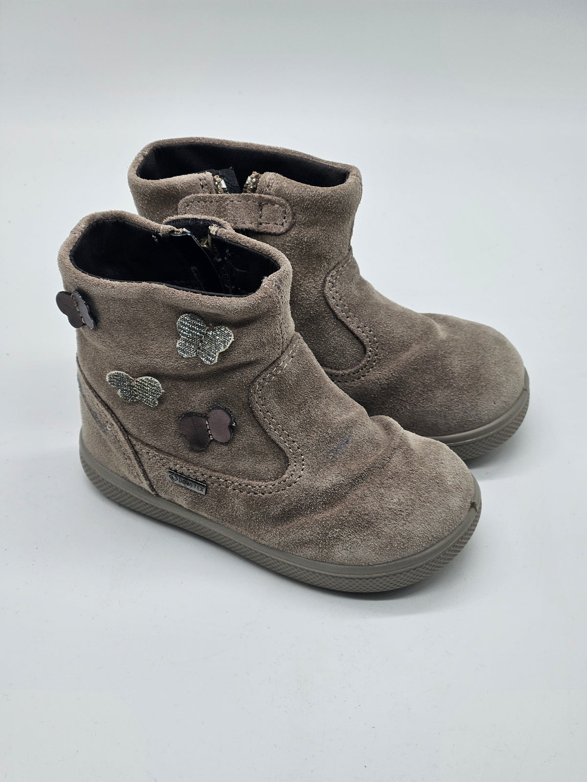 Primigi Leder Winterstiefel Vado beige Gr.23 Vorderansicht – Wichtel Outlet