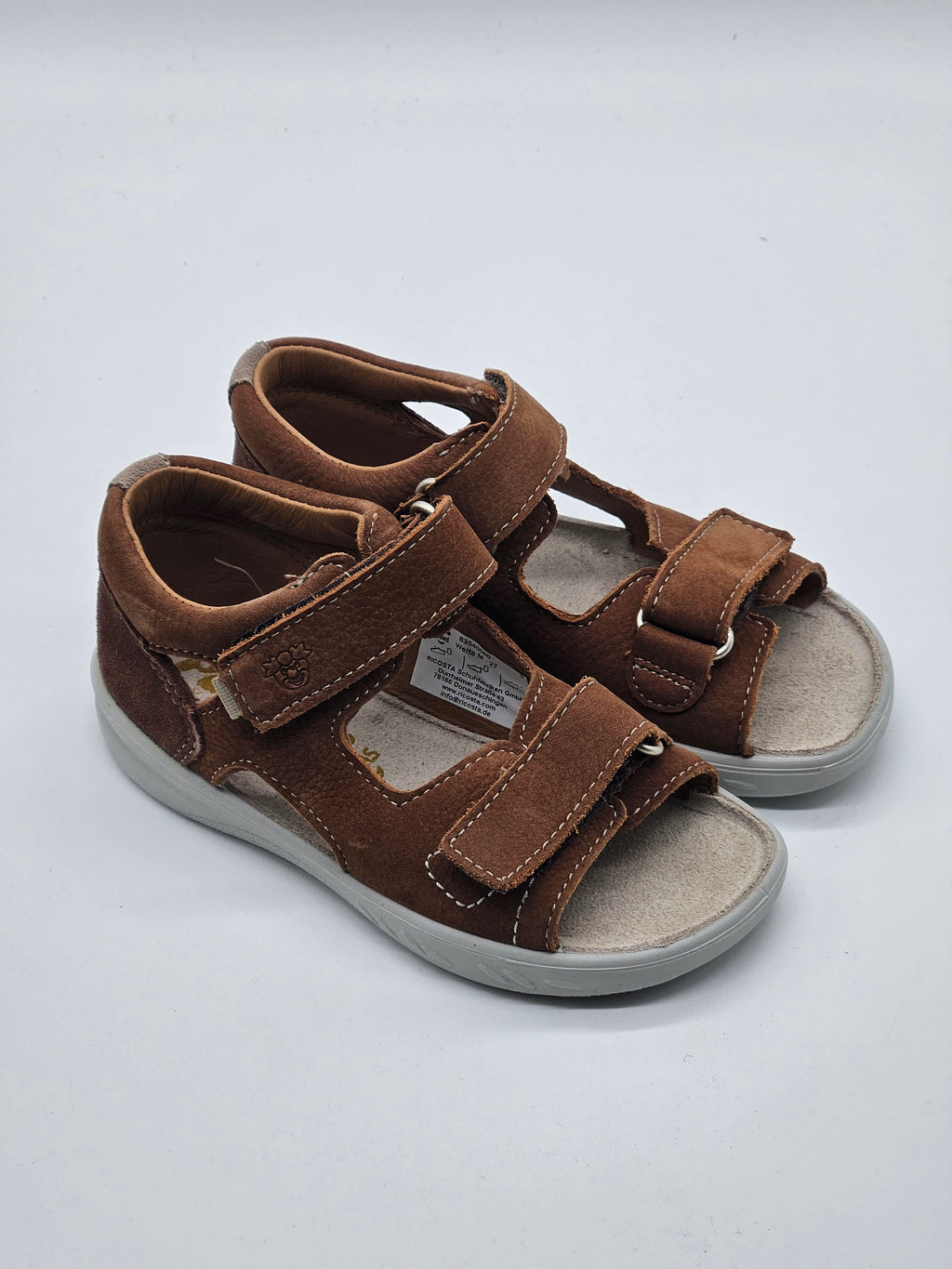 Ricosta Sandalen braun Jungen Gr.27 Vorderansicht – Wichtel Outlet