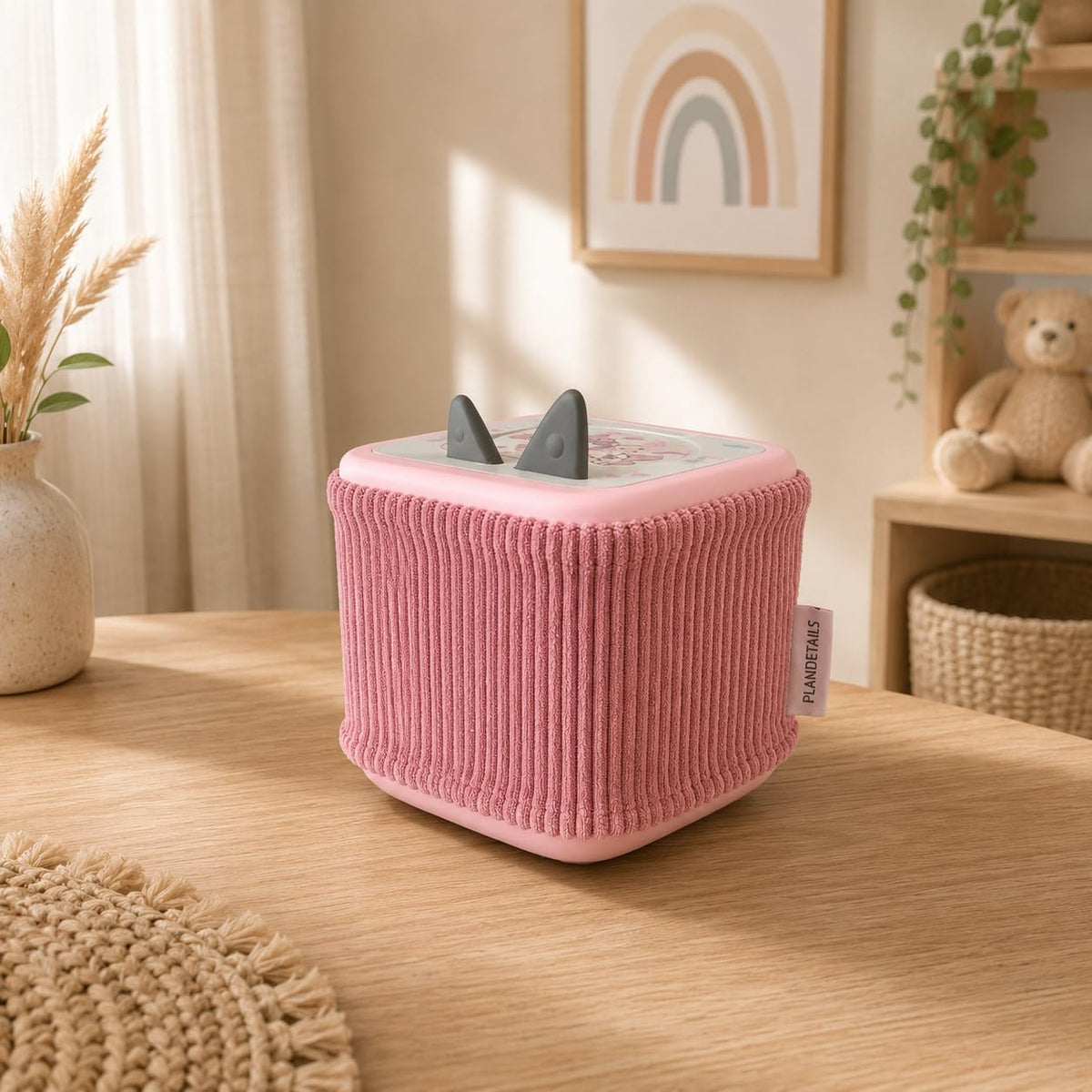 Toniebox Bezug Cover aus Cord Rückansicht – Wichtel Outlet