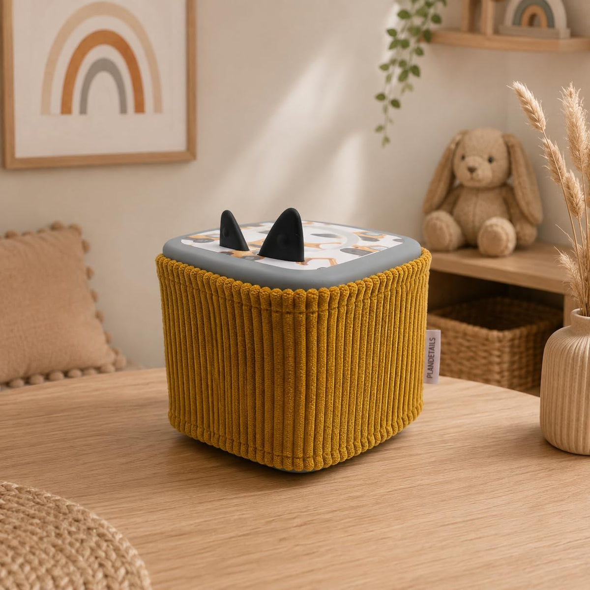 Toniebox Bezug Cover aus Cord Vorderansicht – Wichtel Outlet