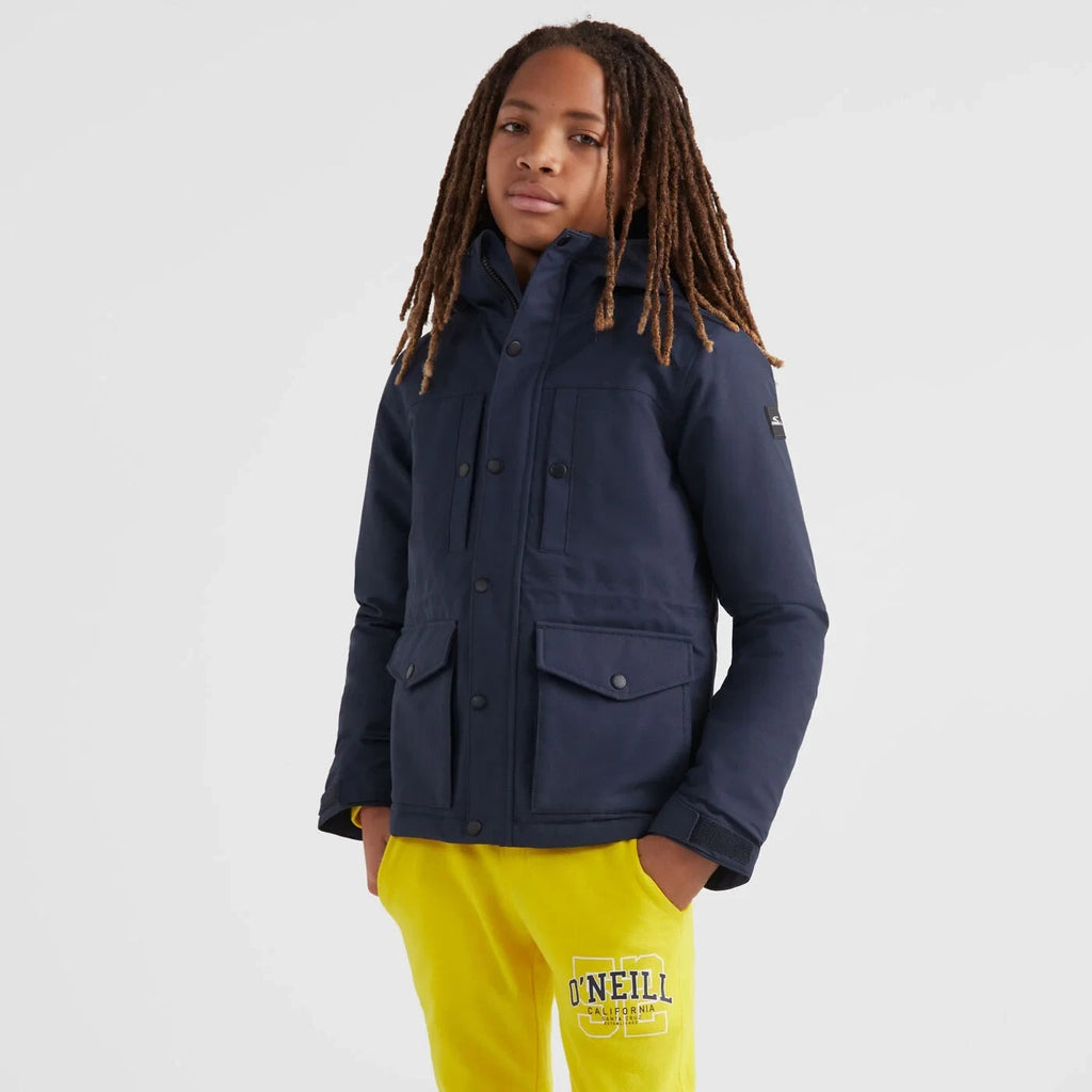 O'Neill Softshelljacke dunkelgrau Gr.164 Detailansicht – Wichtel Outlet
