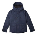 Wichtel Outlet O'Neill navy blue water-resistant softshell jacket with hood and multiple pockets for kids